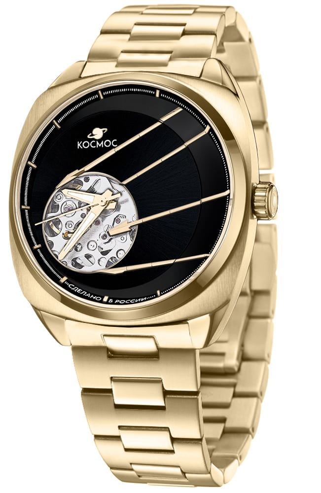 Космос Космос Спутник K 115.20.31 , наручные мужские часы фото под углом